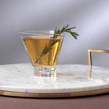 Load image into Gallery viewer, Aqua Vitae Triangle Martini Glasses