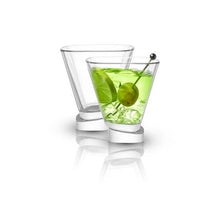 Load image into Gallery viewer, Aqua Vitae Square Martini Glasses