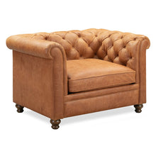 Load image into Gallery viewer, Chesterfield Leather Armchair