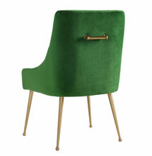 Load image into Gallery viewer, Beatrix Green Velvet Side Chair