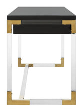 Load image into Gallery viewer, Dariela Acrylic Desk-Black