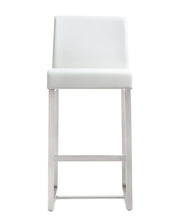 Load image into Gallery viewer, Denmark Black Stainless Steel Barstools (set of 2)