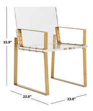 Load image into Gallery viewer, Langston Acrylic Arm Chair
