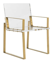 Load image into Gallery viewer, Langston Acrylic Arm Chair