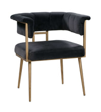 Load image into Gallery viewer, Astrid Grey Velvet Chair