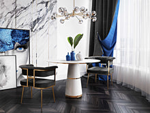 Load image into Gallery viewer, Astrid Grey Velvet Chair