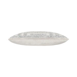 Ariel Grey Silver Pillow