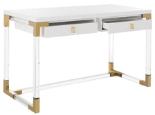 Load image into Gallery viewer, Dariela Acrylic Desk-White
