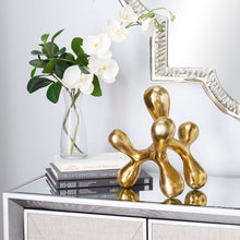 Load image into Gallery viewer, Gold Contemporary Sculpture
