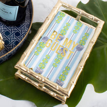 Load image into Gallery viewer, Gold Bamboo Vanity Tray
