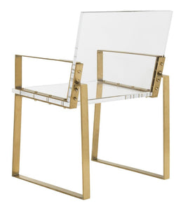 Langston Acrylic Arm Chair