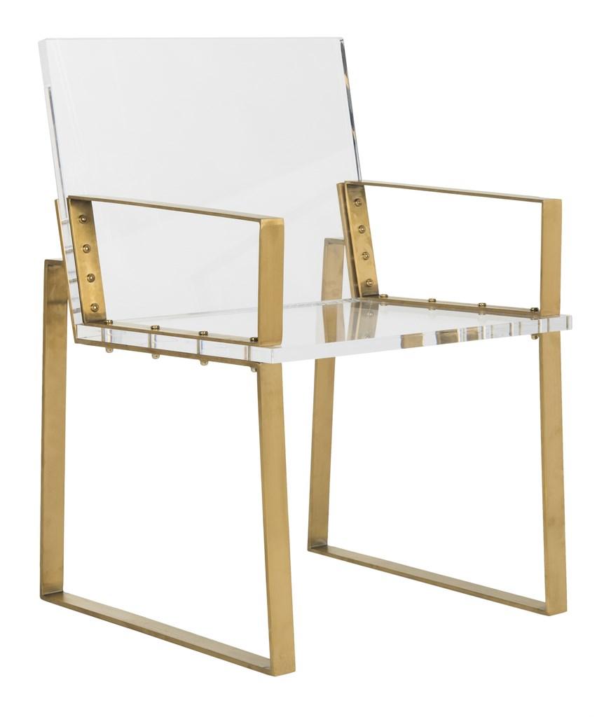 Langston Acrylic Arm Chair