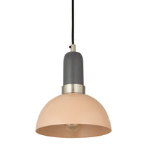 Load image into Gallery viewer, Juku Blush and Grey small pendant

