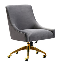 Load image into Gallery viewer, Beatrix Grey Office Swivel Chair
