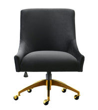 Load image into Gallery viewer, Beatrix Black Office Swivel Chair
