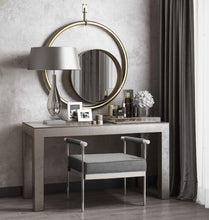 Load image into Gallery viewer, Diva Grey Velvet Bench
