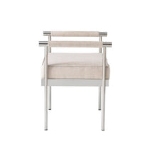 Load image into Gallery viewer, Diva Creme Velvet Bench
