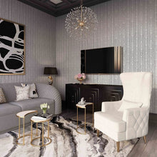 Load image into Gallery viewer, Alina Cream Tufted Back Chair
